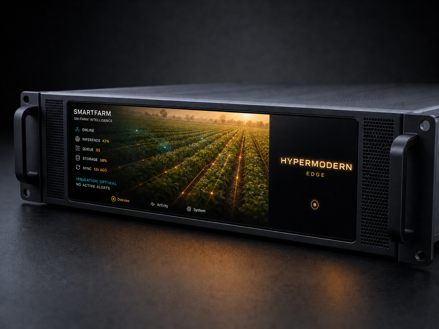Hypermodern Edge supporting locally governed intelligence in a smart farm environment